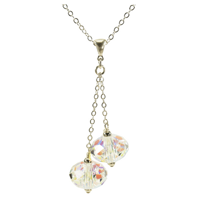 handmade Silver Tassel Necklace 