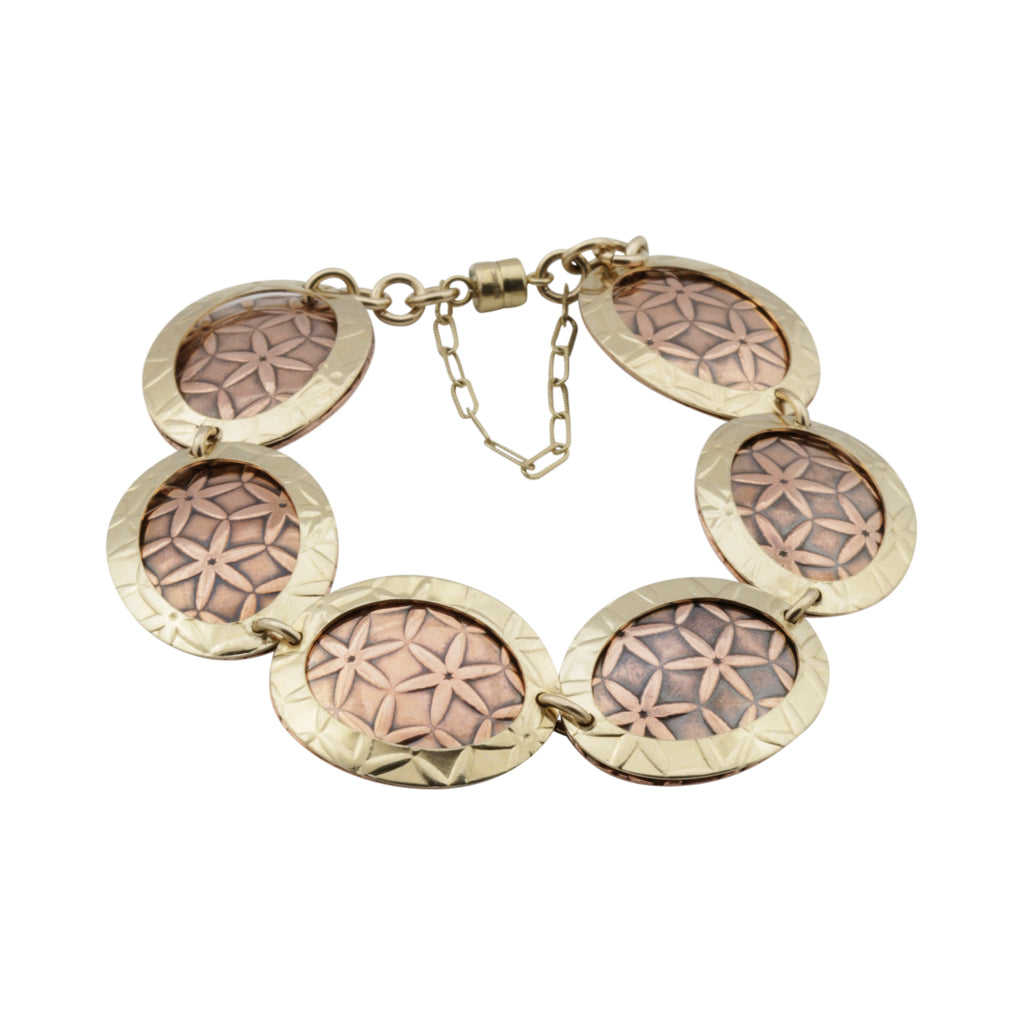 Oval Disc Bracelet