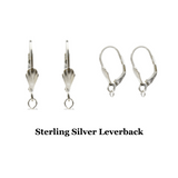 Sterling Silver Dragonfly Earrings Handcrafted Jewelry Howlite Drop Earrings